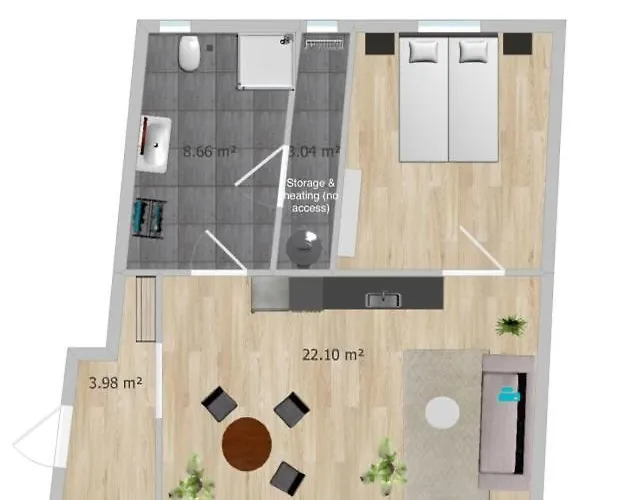 Altbau Charme In Der Nuernberger Innenstadt * Norimberk